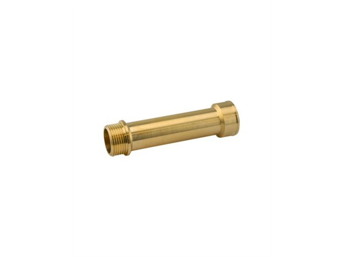 Grifo de extensión redondo de latón Genil de 1/2" y 30 mm