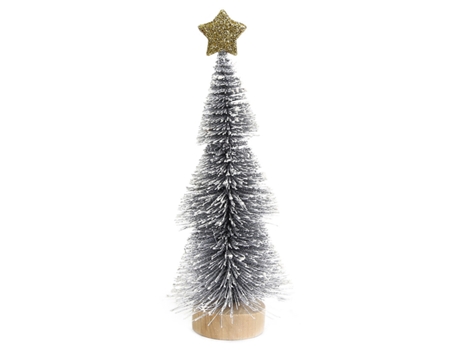 Árbol de Navidad TUSERXLN Plata Nieve BICHO DE ESTIMAÇÁO Blanco
