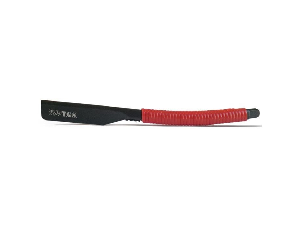 Maquinilla de afeitar Smile de Goodfellas, disponible a mano en Shibumi, con hojas intercambiables de estilo japonés. Disponible en el Reino Unido.