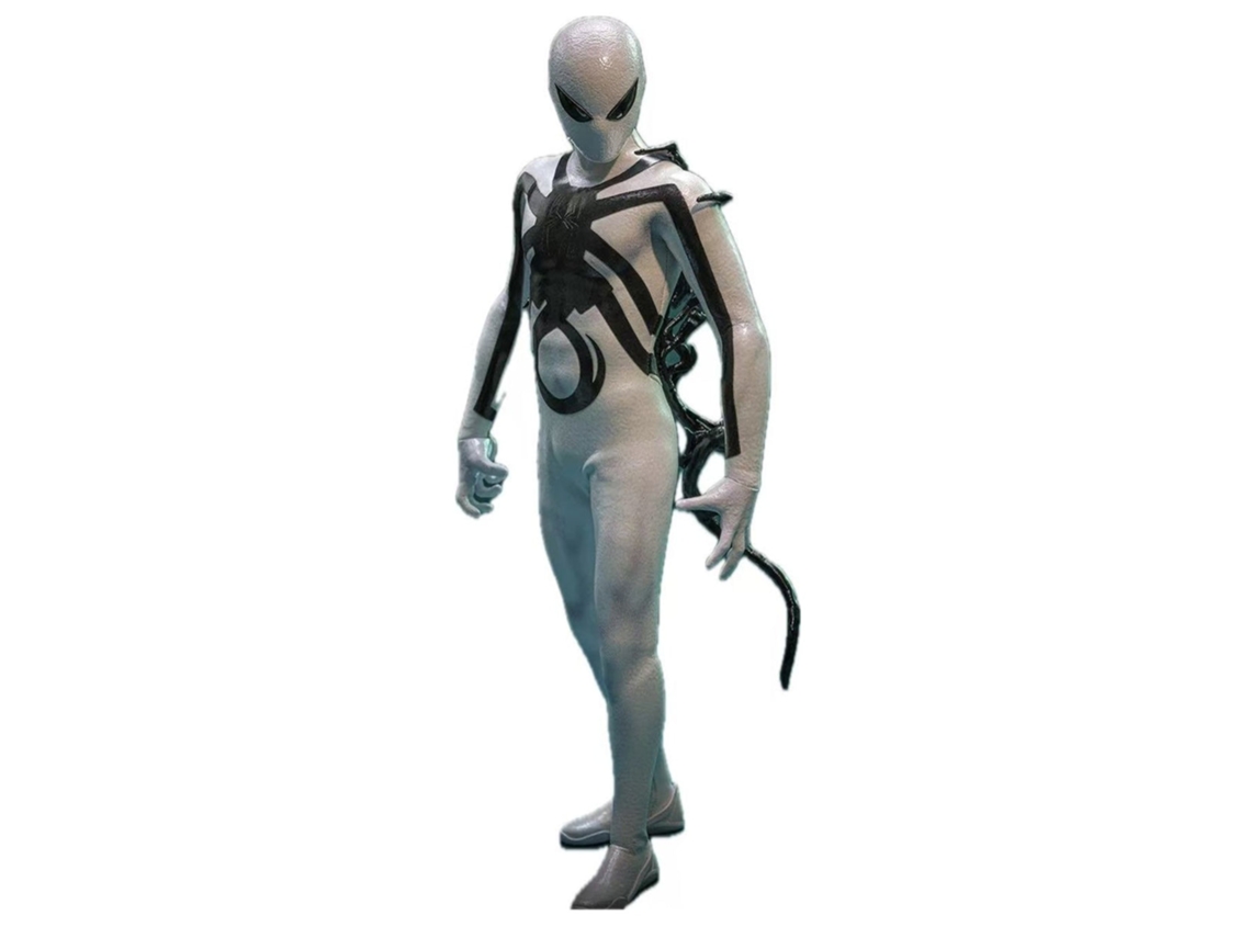 Figura Hot Toys Cms027 Marvel Comics Alien Vs. Avengers Miles Morales Traje Alien Vs. Avengers
