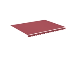 Maison Exclusive - Tela De Repuesto Para Toldo Rojo Burdeos 4,5x3,5 M