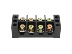 Barrera De Bornes De Gran Corriente Para Circuito De Tierra, 600v 60a, 4 Posiciones, Fácil Cableado