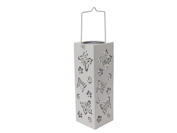 Luz Solar Para Jardín Exterior Impermeable Led De Paisajismo Blanca