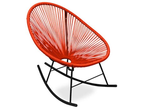 Silla de Exterior Mecedora de Jardín Acapulco 82x70x88cm ACAPULCO STYLE
