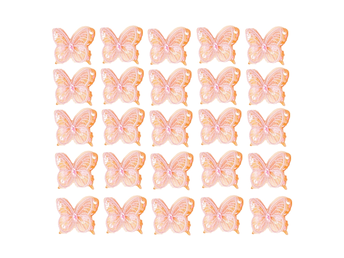 25 accesorios para el cabello de mariposas: lazos de encaje para fiestas NEVEANCE