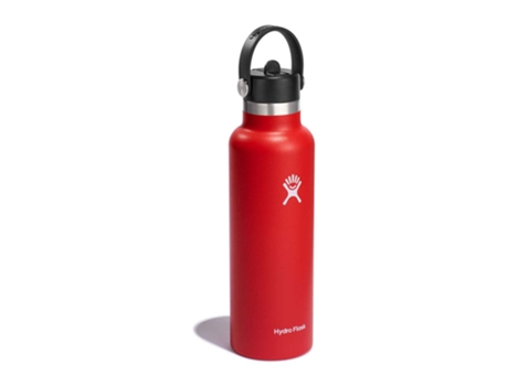 622Ml Padrão Flexível Canudo Bonè Termo Vermelhohydro Flask