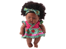 Muñeca Reborn Bebé Realista 20cm Pelo Rizado Muñeca Simulación Juguete Coleccionable Regalo Q8-003
