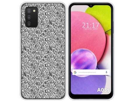 Carcasa Samsung Galaxy A03s TUMUNDOSMARTPHONE Dibujos Multicolor