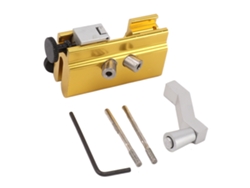 Afilador De Motosierra Portátil De Mano Con Plantilla Y Kit De Brocas Para Afilar Cadenas Fácilmente.