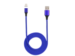 Cable De Datos Apple (carga Rápida Magnética 3a, Nylon Trenzado Con Luz Indicadora De Carga)