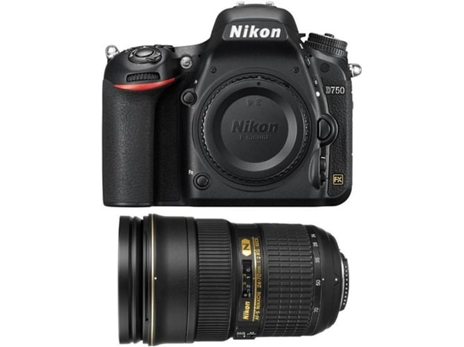 Kit Cámara Réflex NIKON D750 + 24-70
