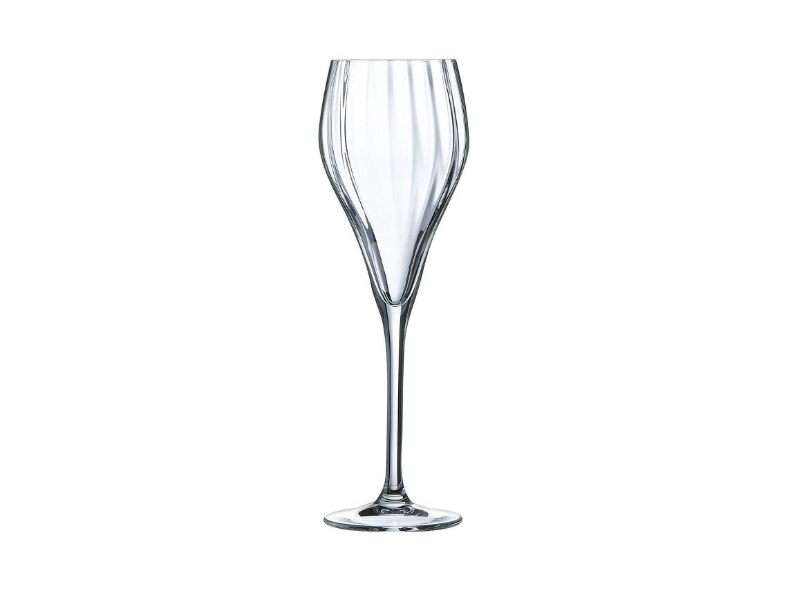 Set de Copas Chef & Sommelier Symetrie Champán Transparente 6 Unidades Vidrio 160 ml