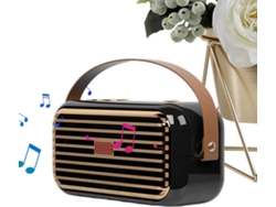 Altavoz portátil retro con cable para camping - Dispositivo de lectura SFUSHOS