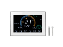 Termostato Inteligente Wifi Lcd Para Calefacción Por Suelo Radiante 95-240v 16a Blanco