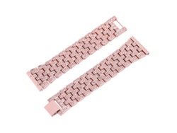 Correa de acero inoxidable (5 filas, compatible con Fitbit Versa)
