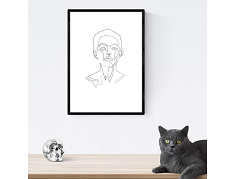 Poster NACNIC Dibujos y Bocetos a Una Linea (A3)