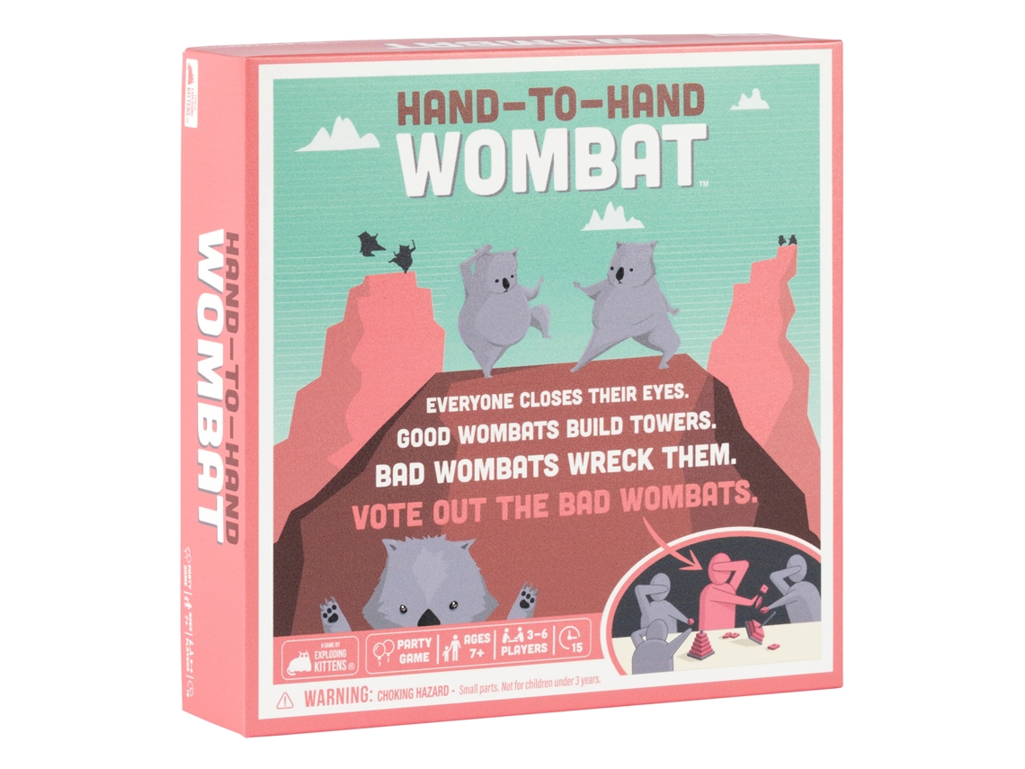 Juego de Mesa EXPLODING KITTENS Hand to hand wombat (Edad Mínima Recomendada: 10 años)