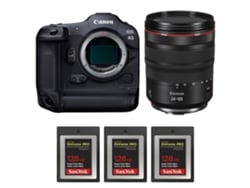 Canon Eos R3 + Rf 24-105mm F/4 L Is Usm + 3 Sandisk 128gb Extreme Pro Cfexpress Type B + Ebook “20 Consejos Para Fotos Que Impactan”