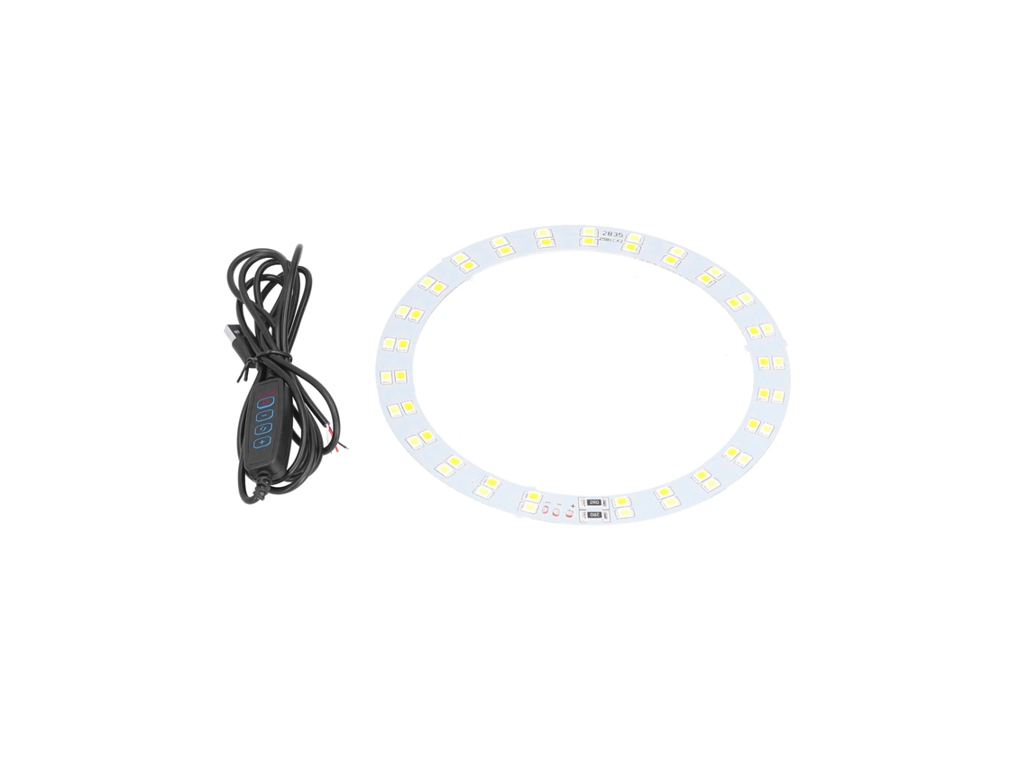 2026-placa De Luz Anular Led 10w 3v-5v Con Luz Fría Y Cálida, Alimentado Por Usb Para Iluminación Diaria
