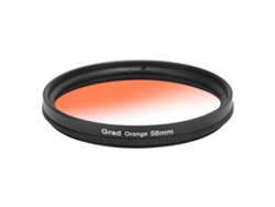 Filtro De Lente Gradiente De Color 58mm Con Recubrimiento Multicapa Impermeable Para Canon Y Nikon