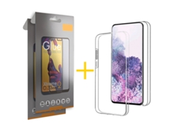 Pack 2 X Película de Vidrio Templado Full Funda GANDY por Oppo A58 4G Dupla 360º Incoloro Clear