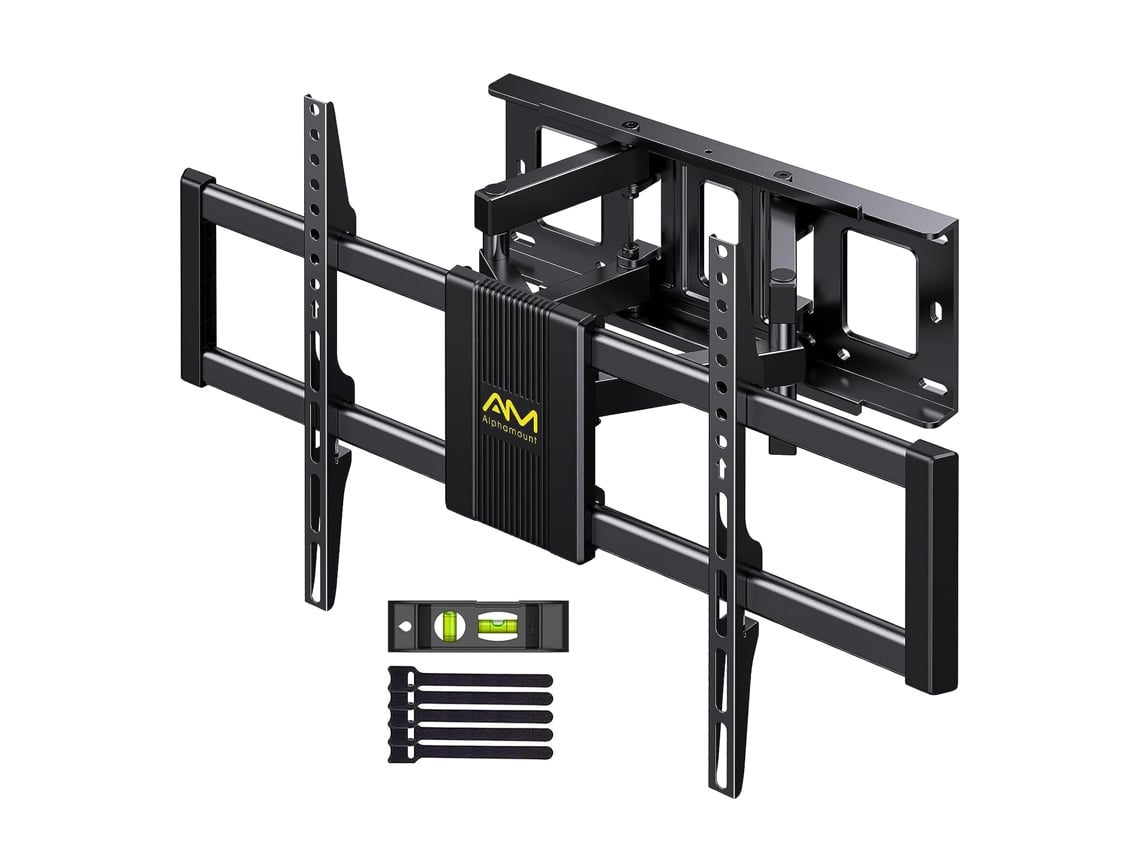Soporte TV giratorio con doble brazo de 37 a 75 hasta 45kg ALPHAMOUNT