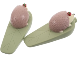 2 Piezas Cute Pvc Animal Door Stops Decorative Door Wedges