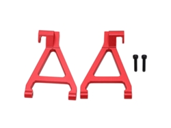 Brazo De Suspensión Inferior Trasero, Aluminio, Para Coche Rc Traxxas Slash4wd 1/16, Rojo