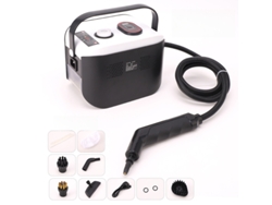 Limpiador a vapor multifuncional de 1500 W de alta temperatura, apto para desengrasar la cocina y limpiar el coche, color blanco Cuich