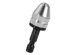Adaptador de mandril para destornillador eléctrico con mango hexagonal de 6,5 mm, cambio rápido (h01334)