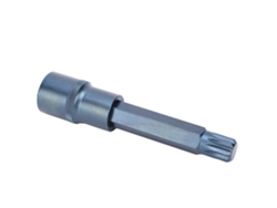 Destornillador De Impacto 1/2" Conductor S2 Acero Aleado 12 Puntos Herramienta De Llave