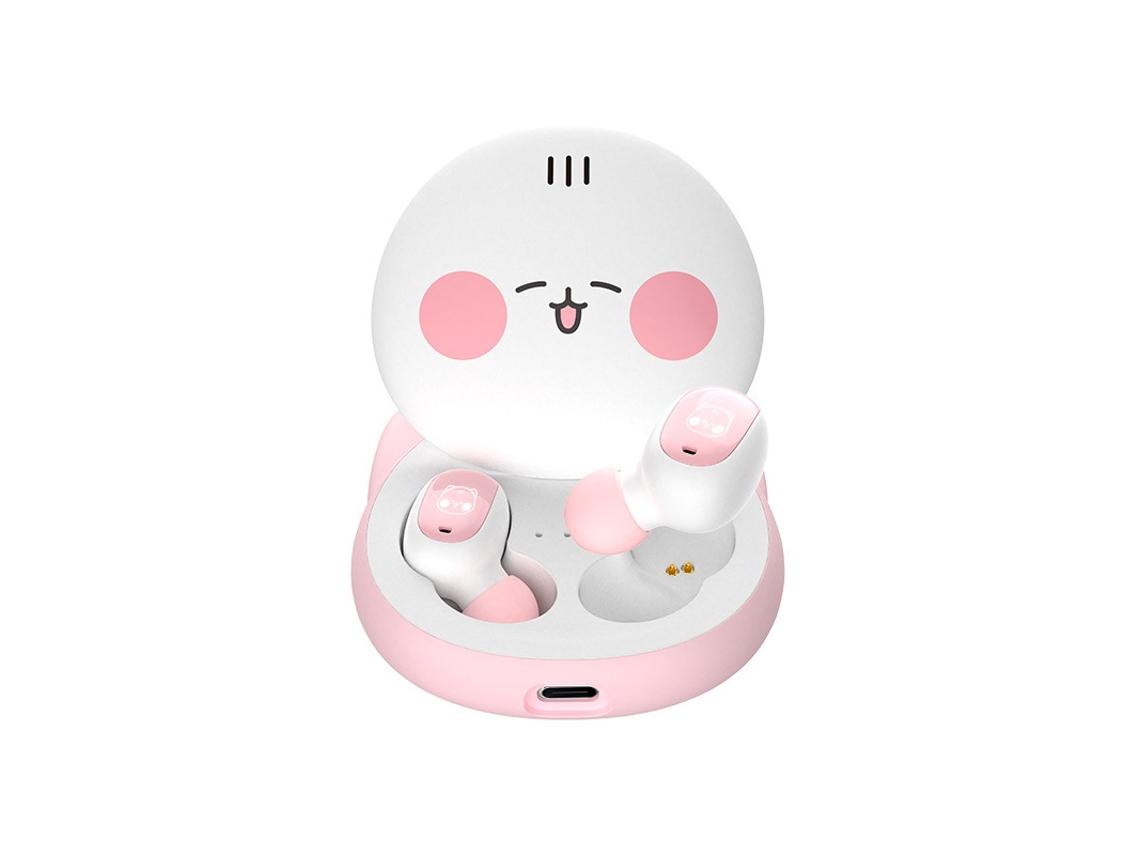 Auriculares Inalámbricos Nuevos Animados Lindos La Yizhood Estampada Bluetooth Rosa
