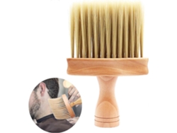 Cepillo de peluquería Pxcl para cortar el pelo, plumero de barbería con mango de madera