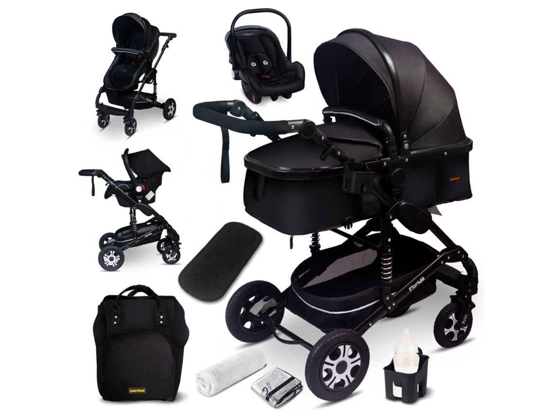 GaGaDumi Florida Cochecito de bebé 3 en 1