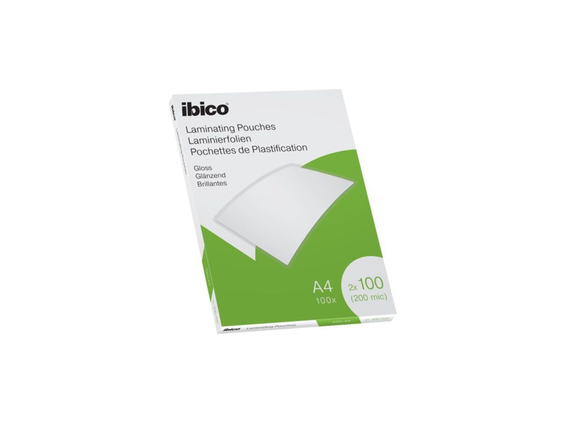 IBICO Bolsa Laminadora Brillante A4 100 Micras