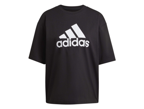 Camiseta de Mujer para Deporte ADIDAS Crachá Future Icons Negro (M)