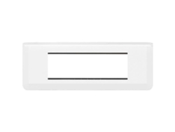 Soporte Placa Mosaico 6 Módulos Blanco Horizontal Legrand