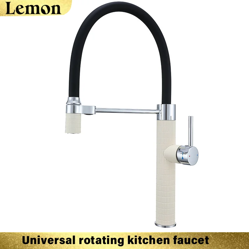 (branco Leitoso G1/2) Torneira Purificadora De Água Para Cozinha Com Duas Saídas Para Mistura De Água Potável Pura