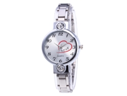 Reloj De Cuarzo Zhoulianfa Para Mujer, De Piel Sintética Fina, Con Esfera Efecto Arena Movediza, Color Café.