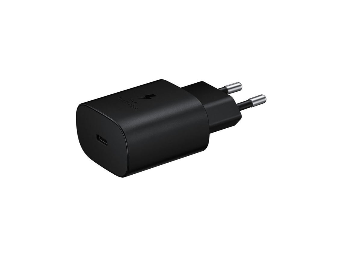 Cargador Universal Smartphone Usb-C Carga Plástico Negro