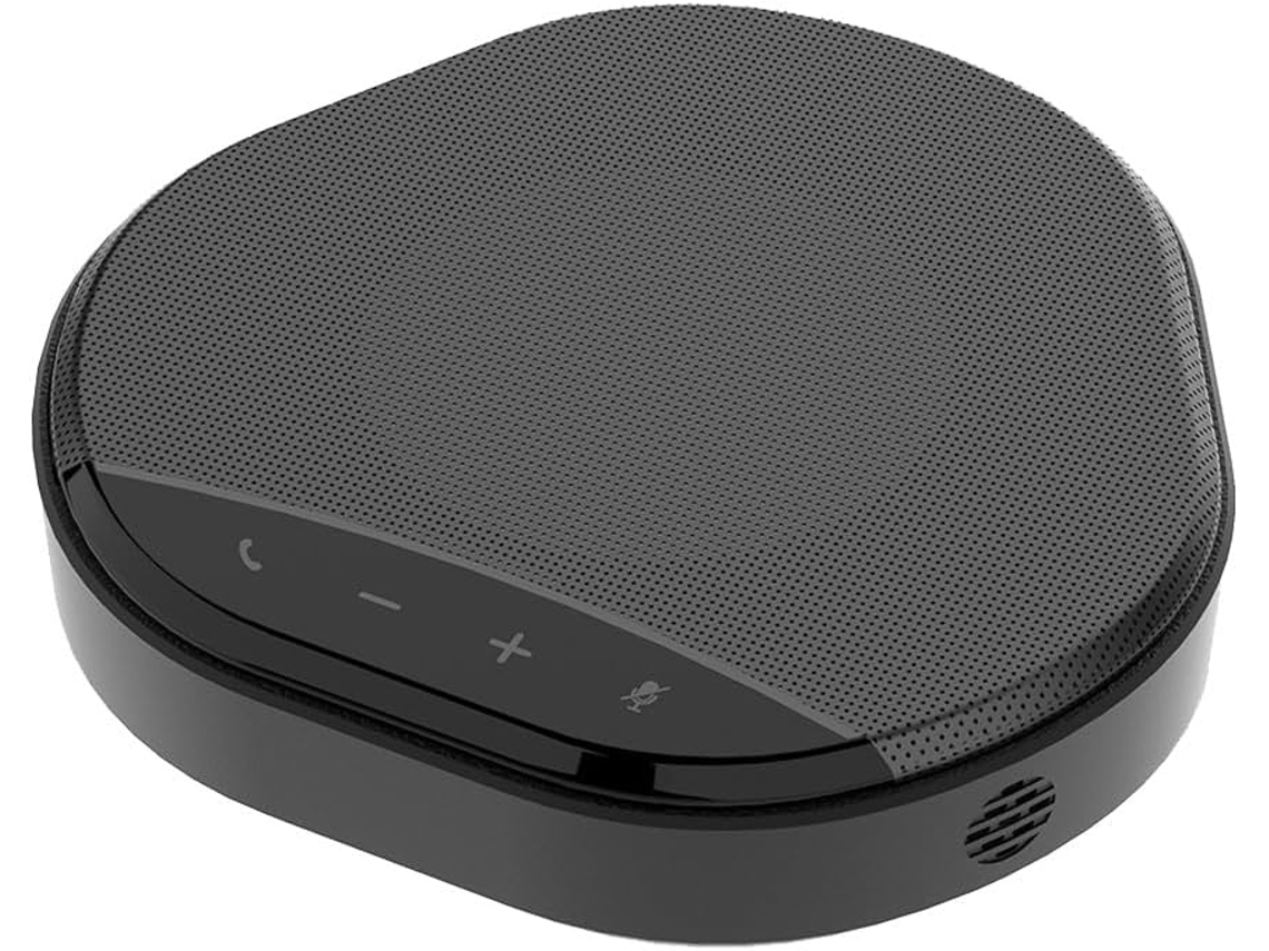 Micrófono Usb Para Conferencias, Altavoz De Plástico Giratorio De 360° Con Entrada De Voz.