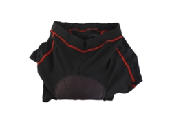 Culotte De Ciclismo Con Acolchado De Espuma, Absorción De Impactos, Transpirable, De Secado Rápido, Para Esquí Y Patinaje, Talla M.