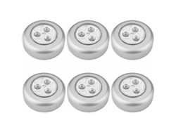 Luces LED autoadhesivas 3 pilas (armarios/cocina)