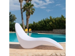 Silla SINED Sirio (Blanco - Polietileno - 178x62x91 cm)