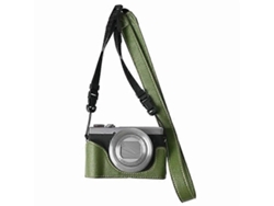 Estuche de cuero compatible con Canon PowerShot G7 X Mark III / G7 X Mark II con correa para el hombro Facpoet
