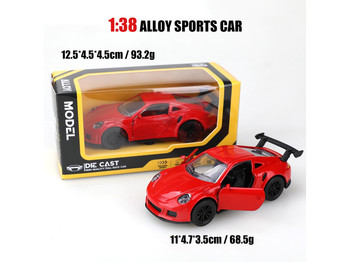 Modelo De Coche De Metal Fundido A Escala 1/38, Modelo De Coche Clásico, Juguete Para Niños