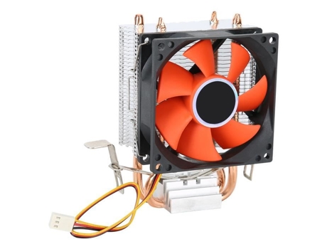 HURRISE Ventilador con Caja Cpu Disipador de Calor Enfriador Accesorio de Ventilador de refrigeración de computadora