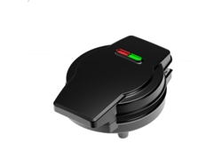 Máquina para hacer waffles, donas, galletas y pasteles 3 en 1 de SFUSHOS, diseño de dibujos animados, placa de acero inoxidable negra, enchufe europeo