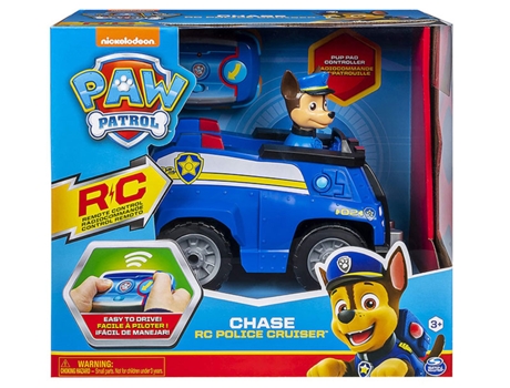 Coche de Juguete PAW PATROL Chase Radio Control (Edad Mínima: 8)