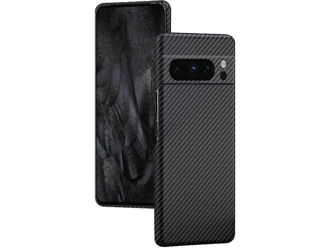 Funda De Fibra De Carbono Compatible Con Google Pixel 8 Pro/pixel 8, Ultrafina, De Aramida Y Kevlar, A Prueba De Golpes.